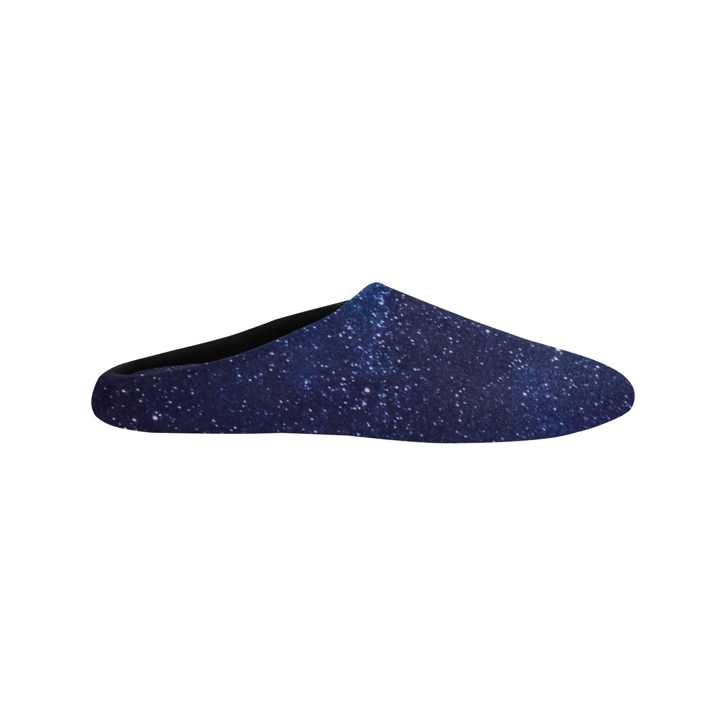 Blue Shimmer Women's Non-Slip Cotton Slippers