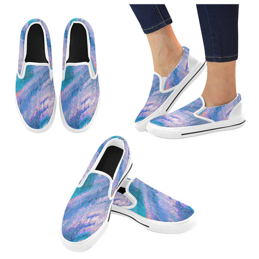 Pastel Blend Men's Slip-on Shoes