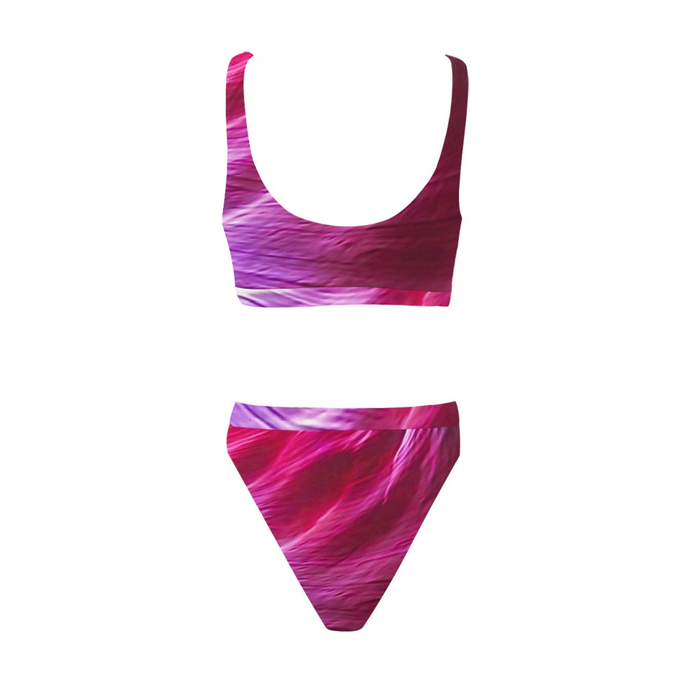 Purple Winds Sport Swimsuit