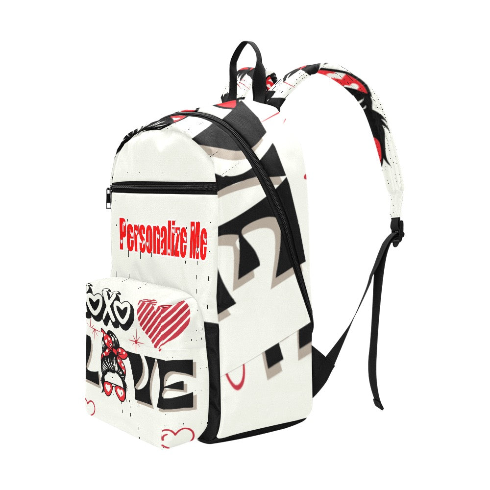 XOXO Love Large Capacity Travel Backpack MUST BE PERSONALIZED BEFORE PURCHASED