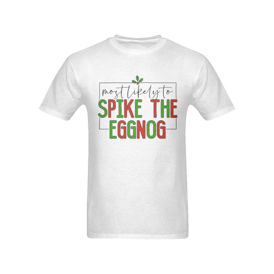 CHRISTMAS - Spike The Egg Nog Men's T-Shirt