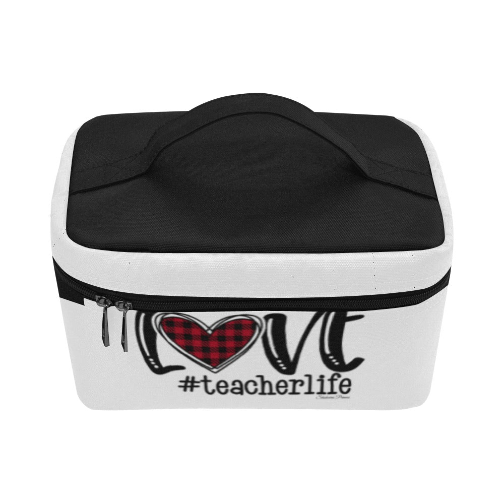 Love Teacher Life Cosmetic Bag/Large