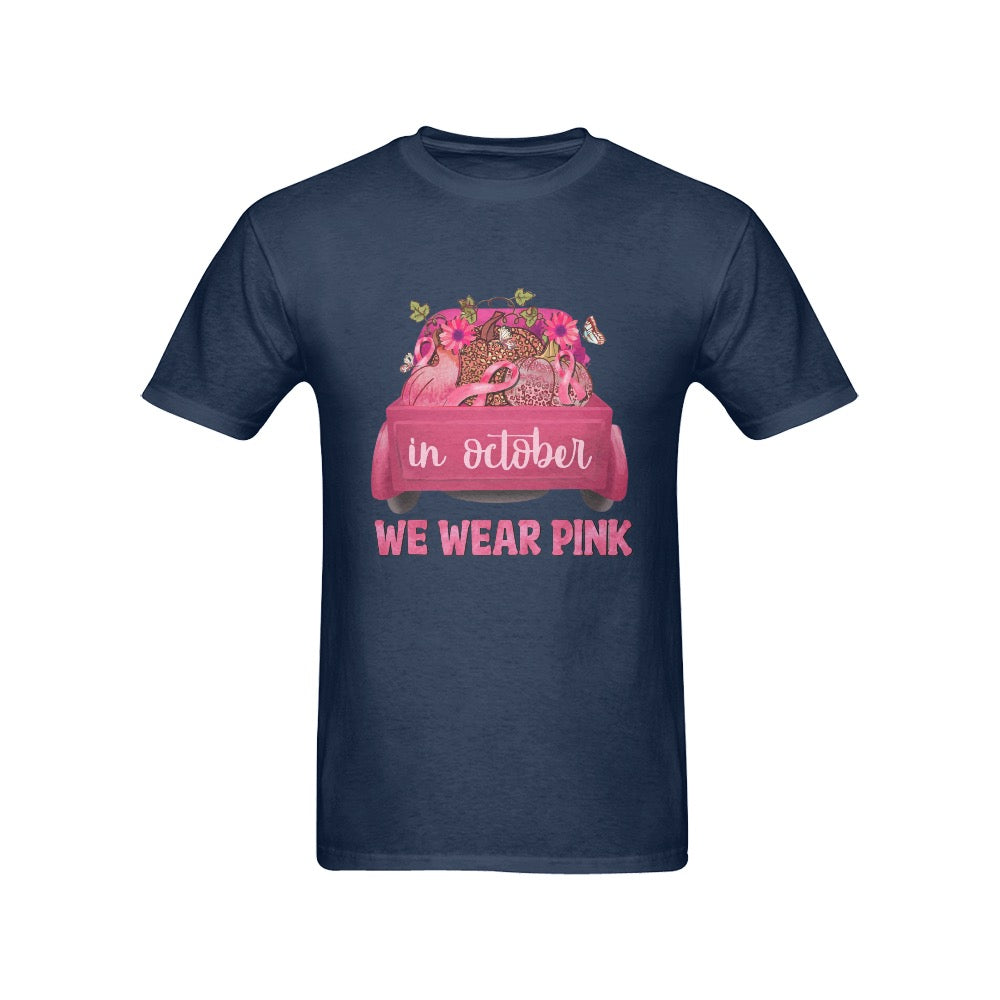 AWARENESS - We Wear Pink Men's T-Shirt