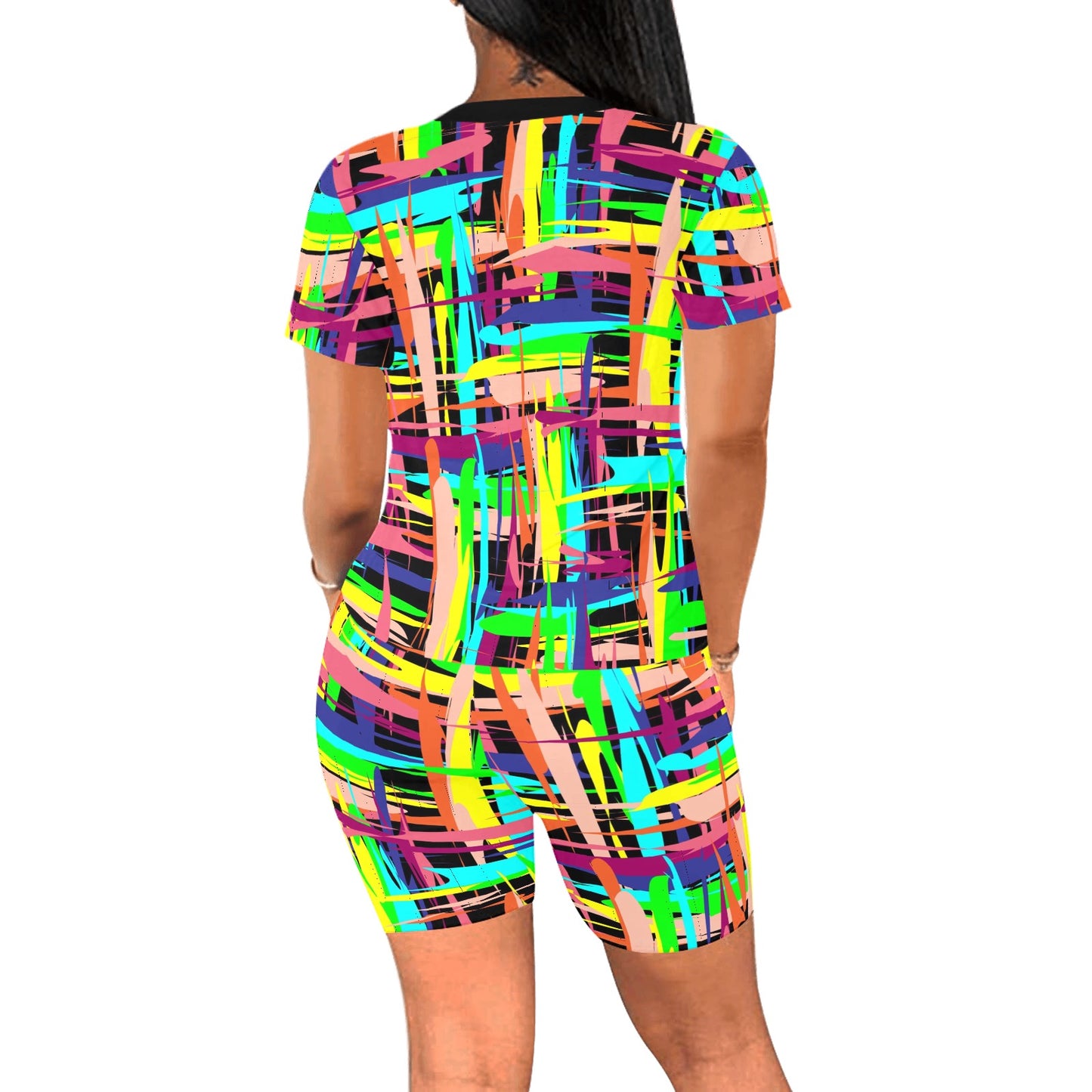 Colorful Lights Women's Short Set