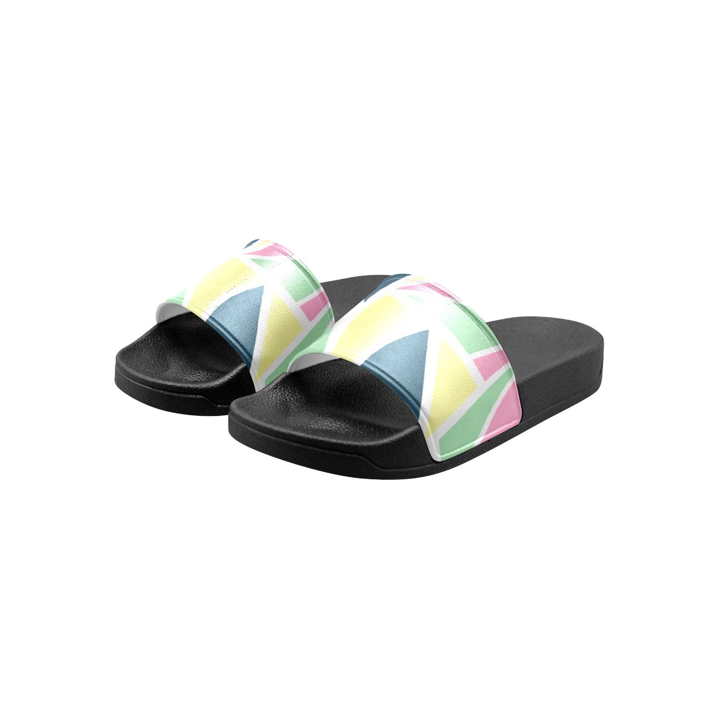 Colored Angles Kids' Slide Sandals