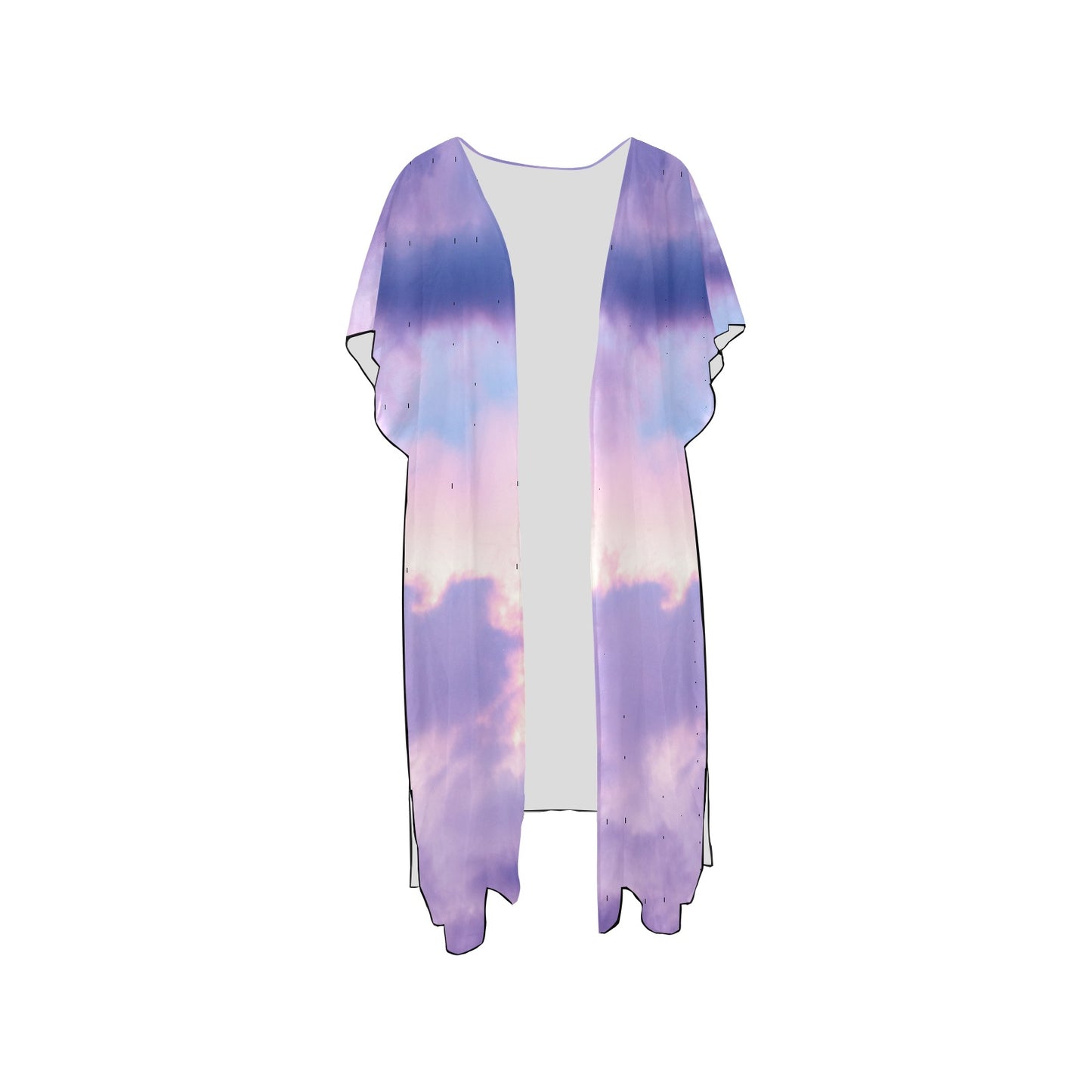 Pastel Skies  Chiffon Cover Up