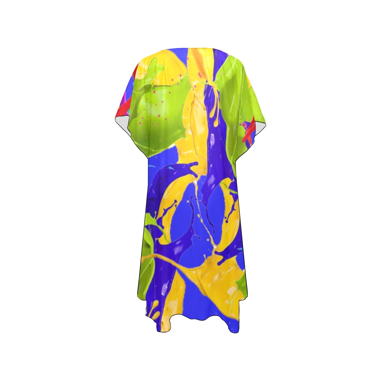 Color Mix Chiffon Cover Up