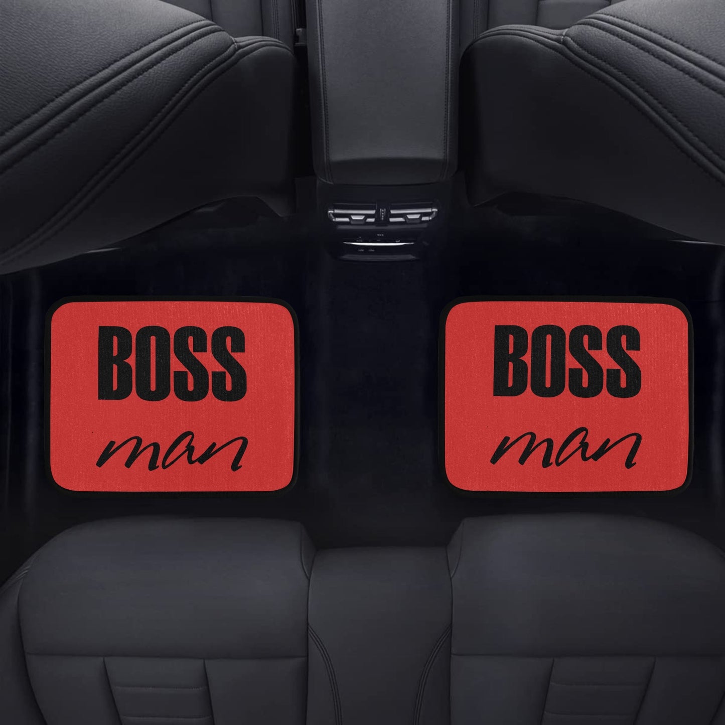 Boss Man Back Car Floor Mat (2pcs)