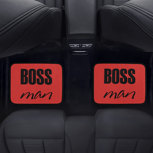 Boss Man Back Car Floor Mat (2pcs)