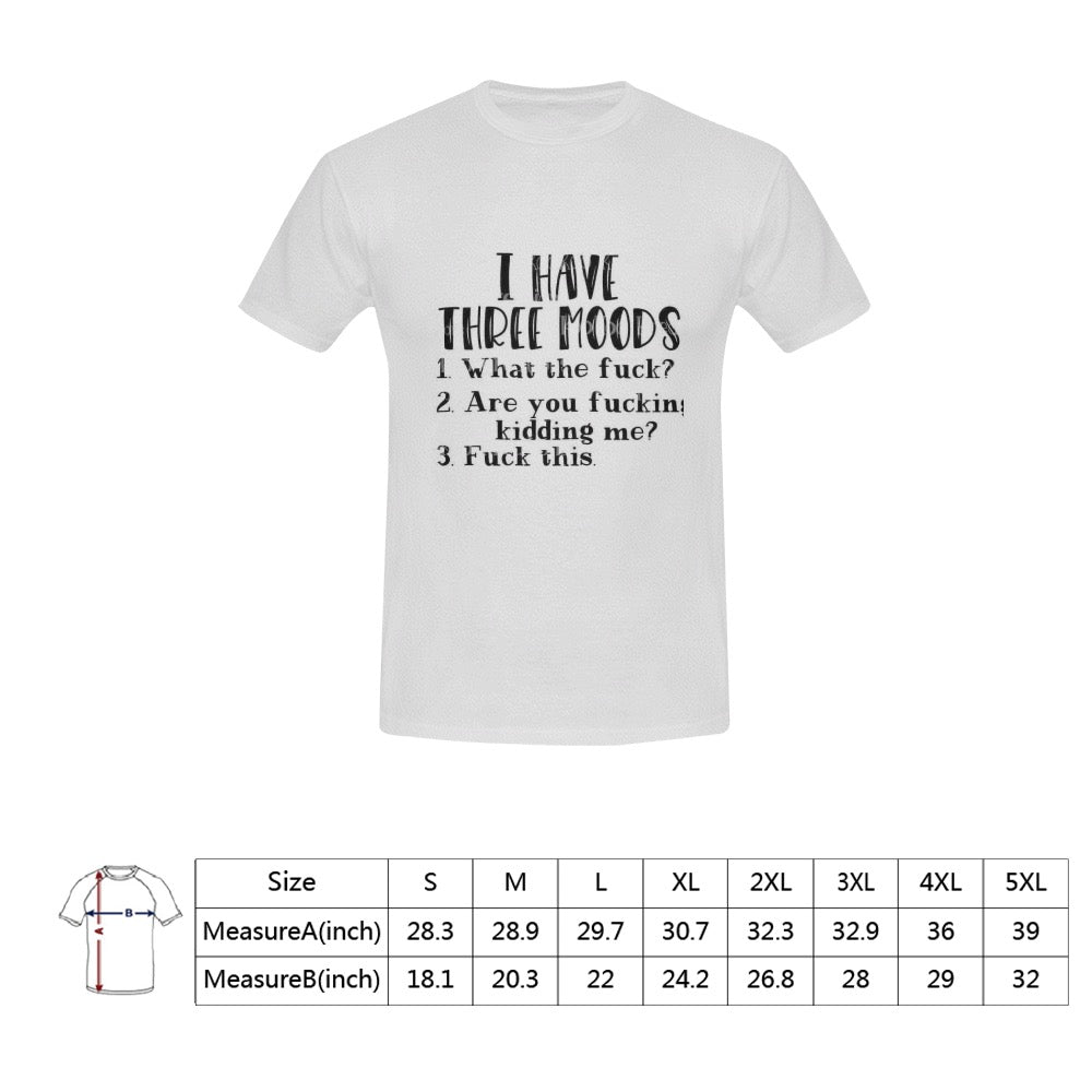 Three Moods Men's T-Shirt