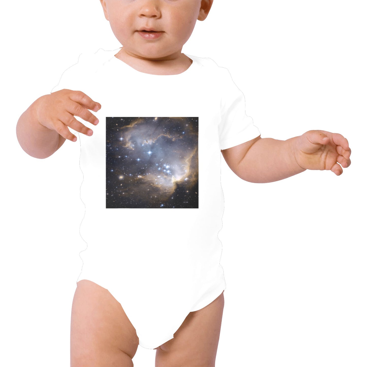 Night Galaxy Baby Onesie