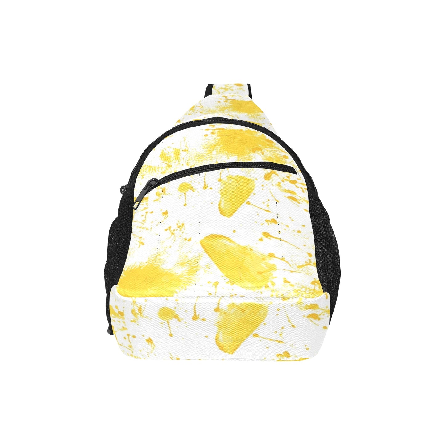 Yellow Splash Chest Bag