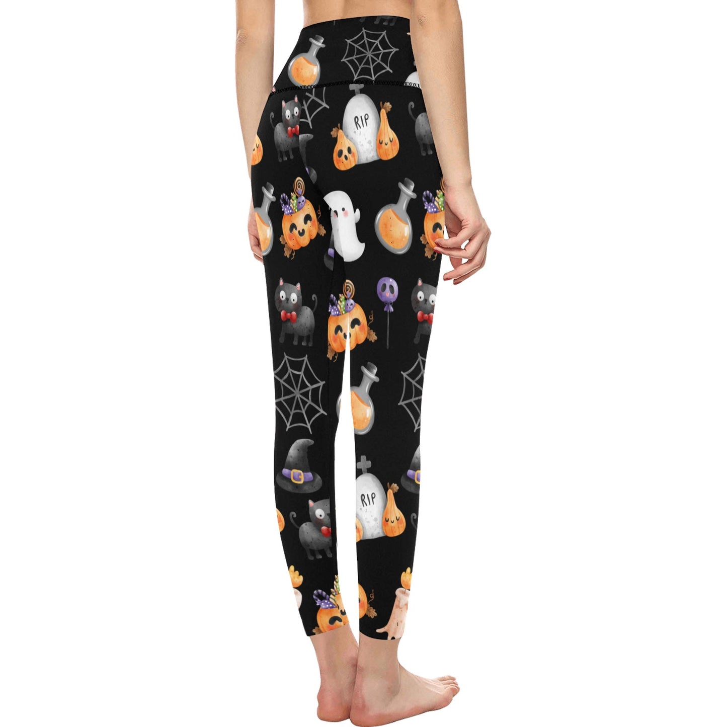 Halloween Women's High-Waisted Leggings