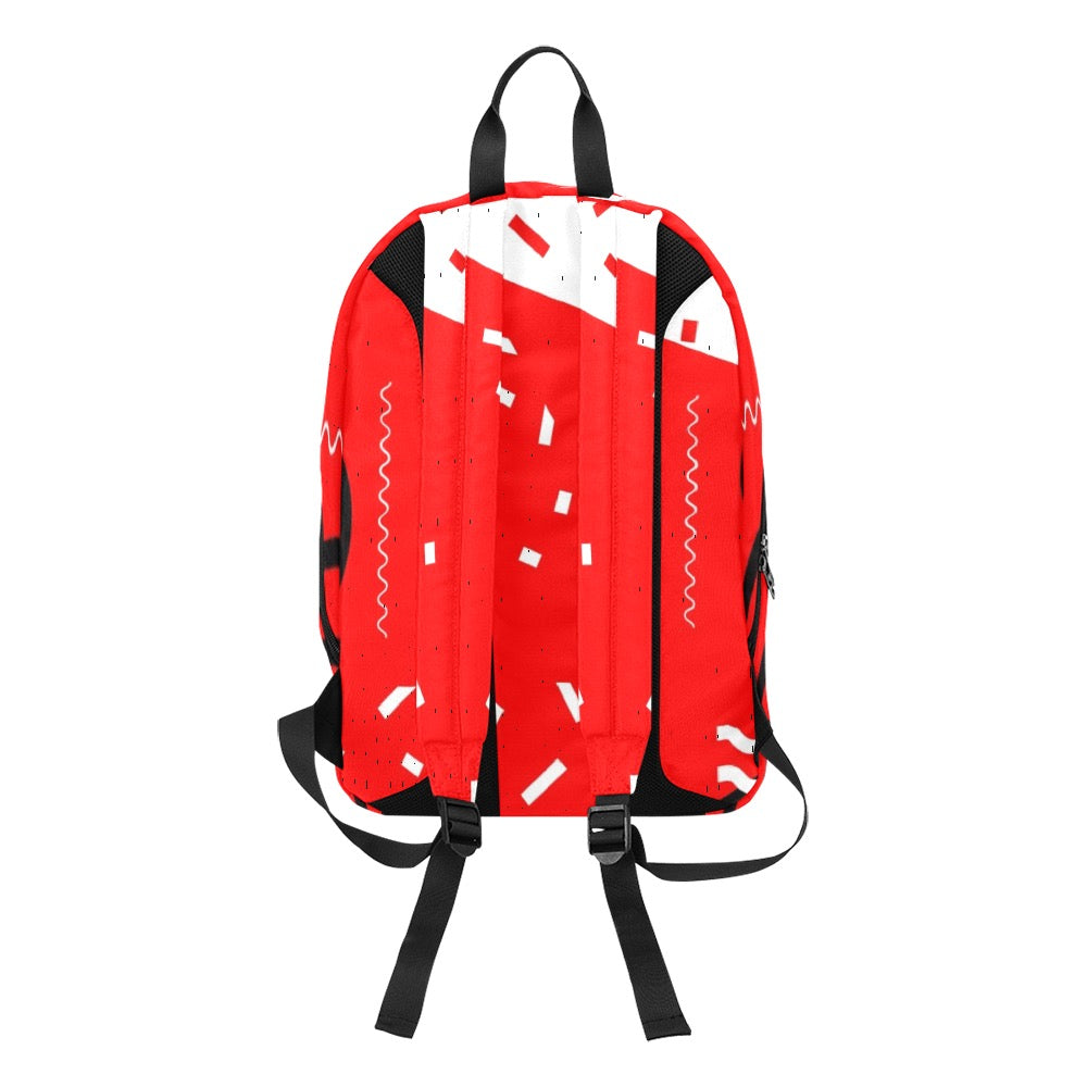 Red Does it Good Large Capacity Travel Backpack