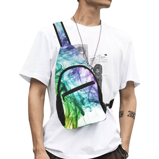 Color Whirl Chest Bag