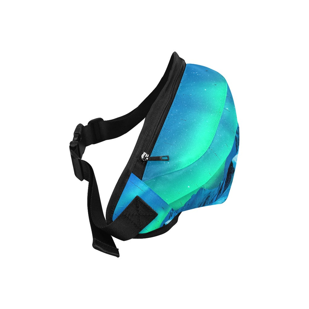 Blue Eclipse Fanny Pack/Large