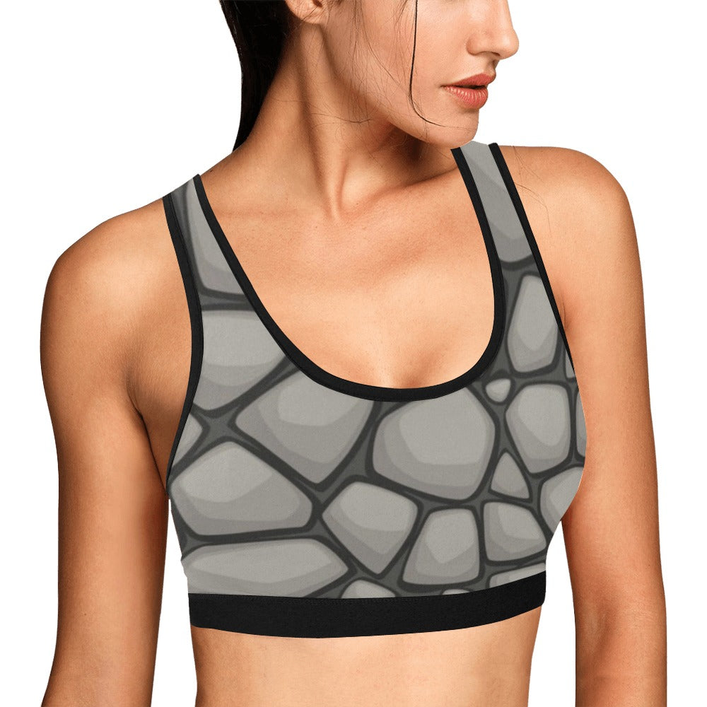 Rock Climb Women's Sports Bra