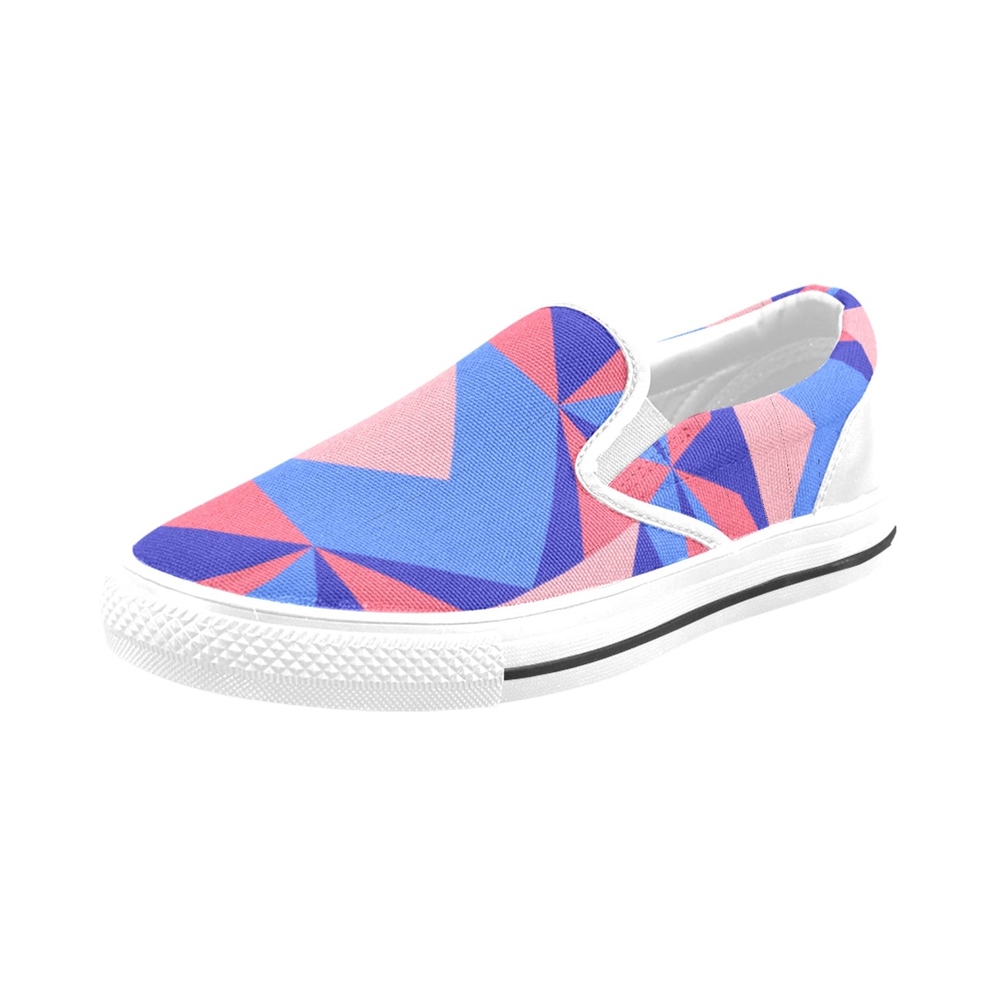 Color Abstract Slip-on Shoes -Kid