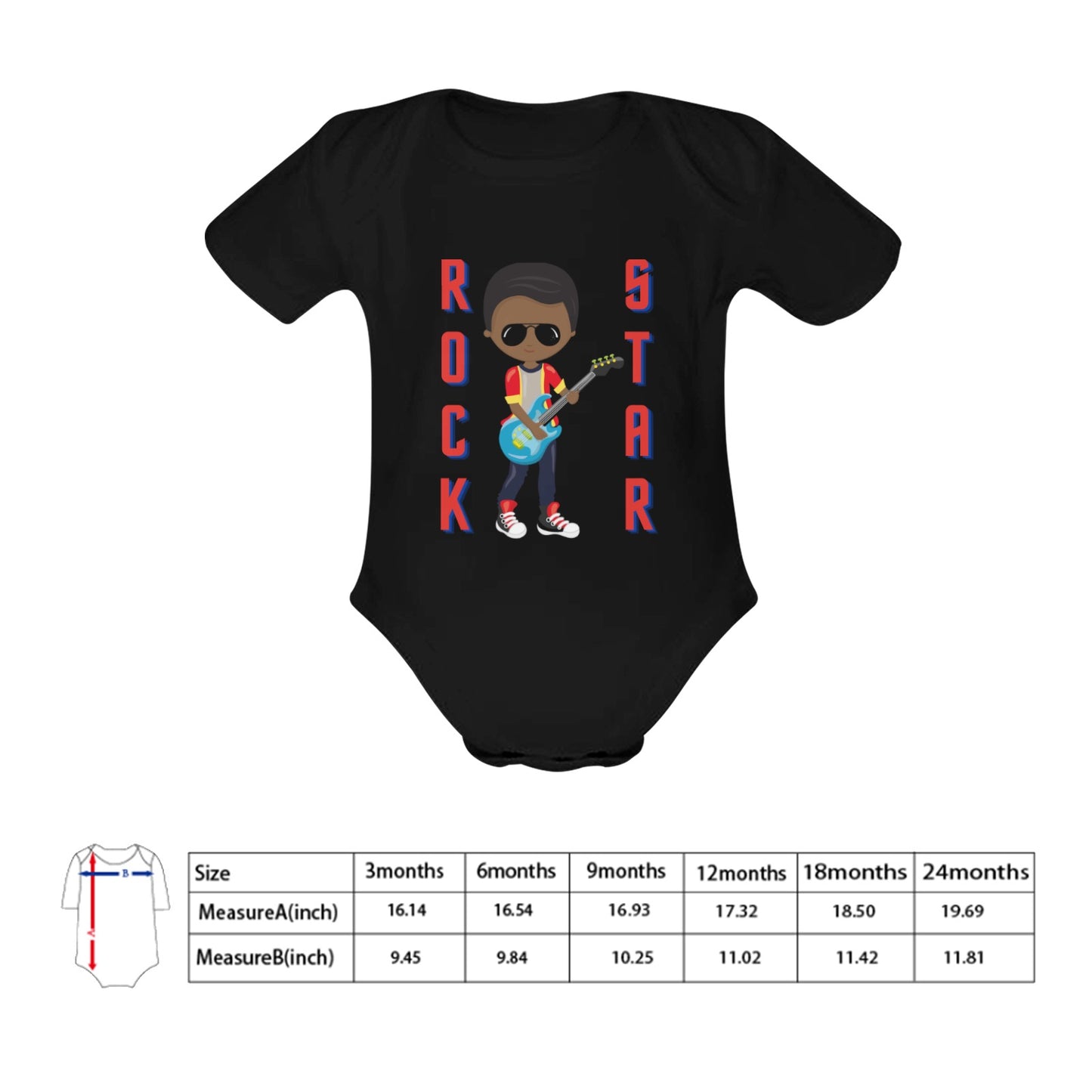 Rockstar Baby Onesie