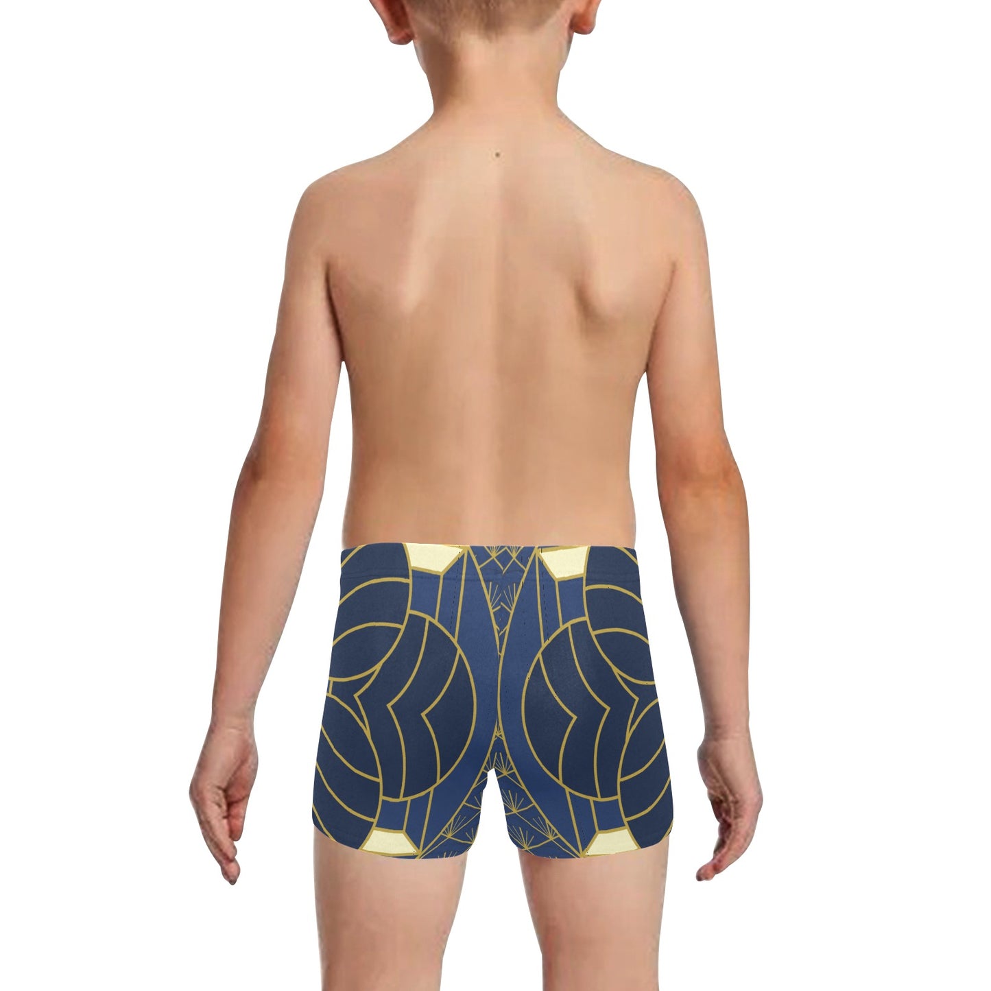 Navy Cut Little Boys' Swimming Trunks