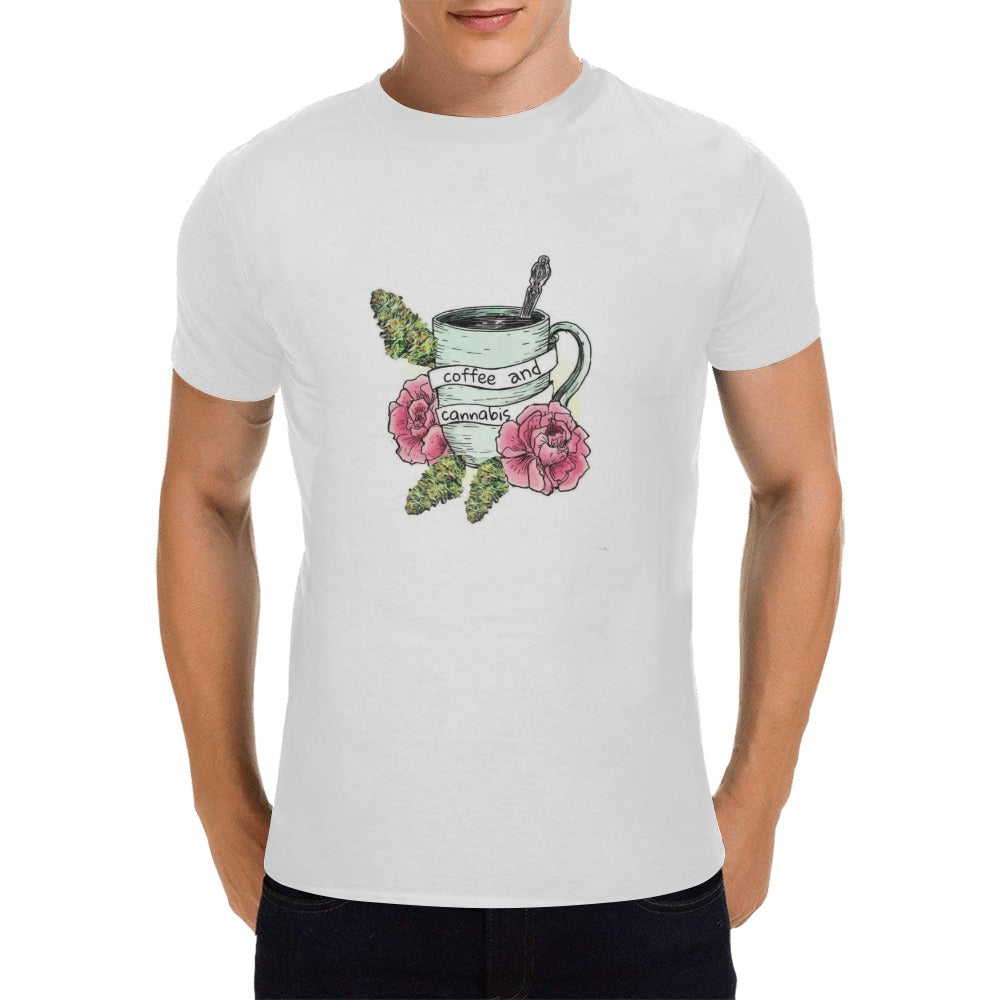 Coffee and Cannabis Men's T-Shirt