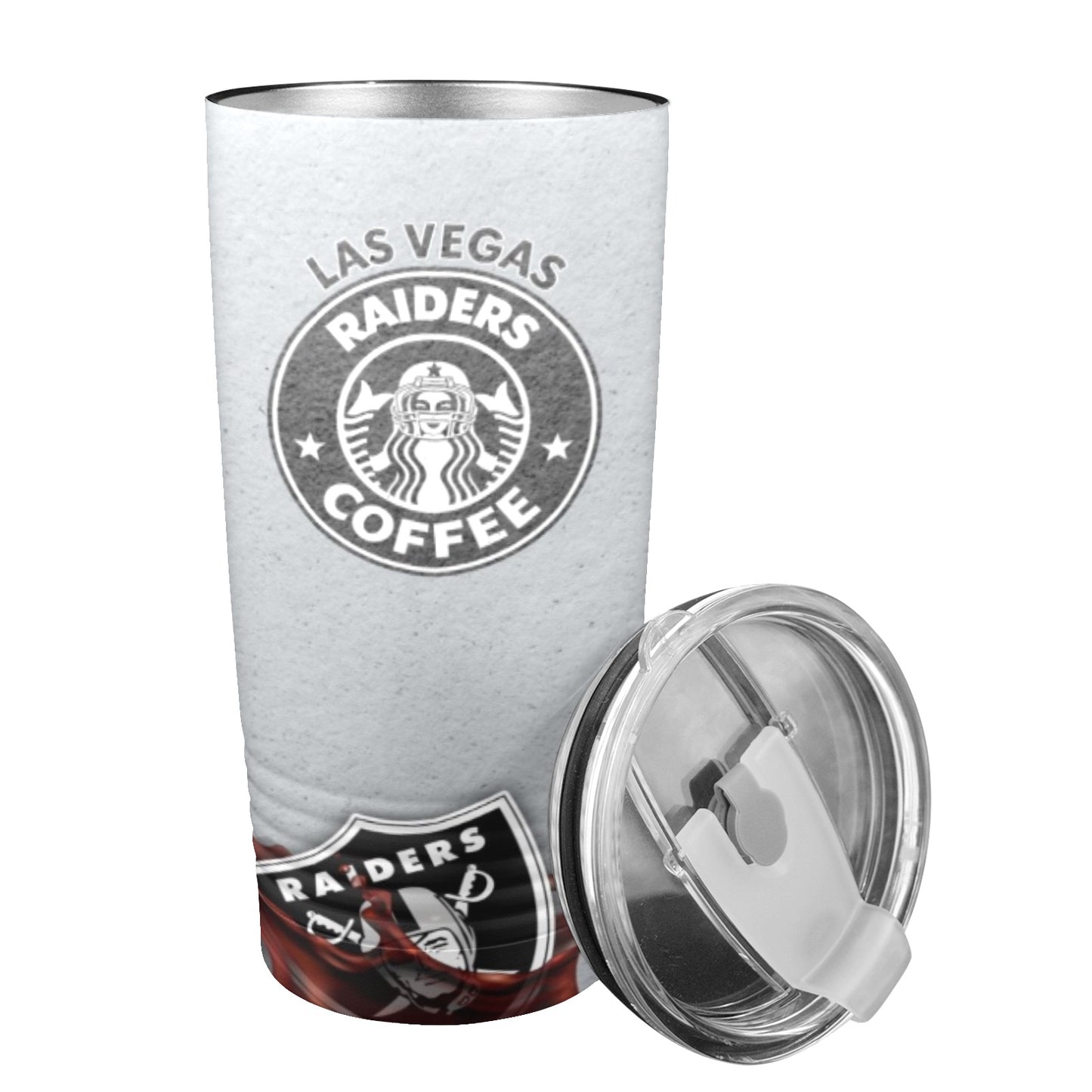 Raiders 20oz Insulated Stainless Steel Mobile Tumbler