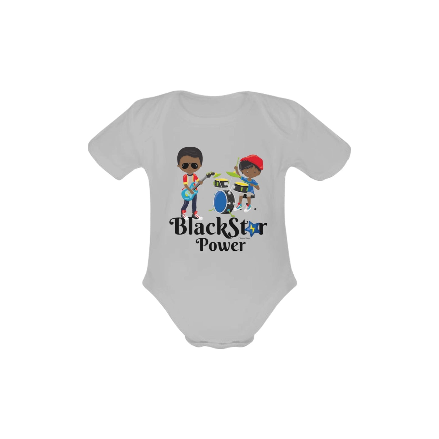 Black Star Baby Onesie