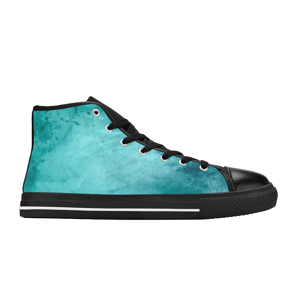 Blue Lagoon High Top Shoes-Kids