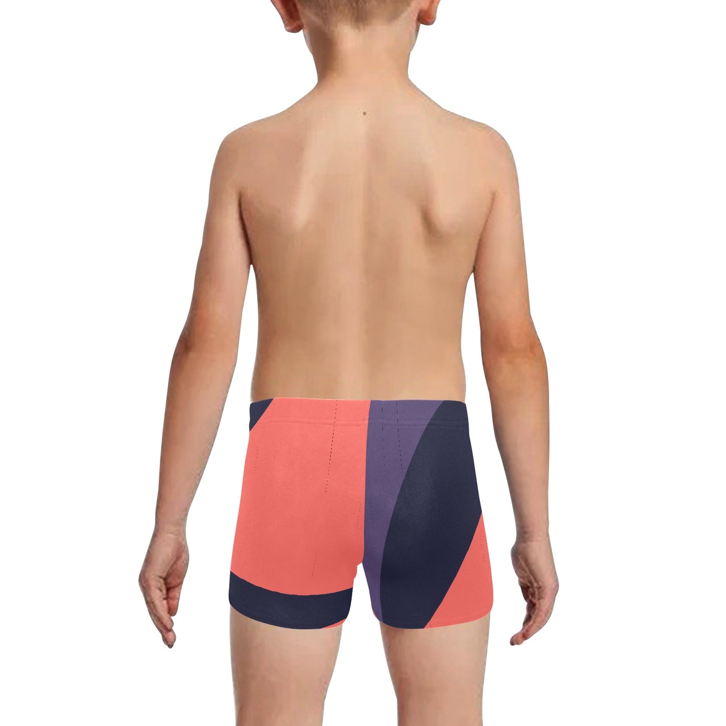 Orange You Little Boys' Swimming Trunks