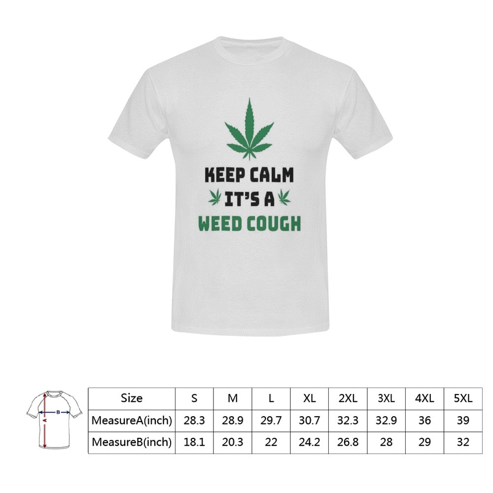 Weed Cough 420 Men's T-Shirt