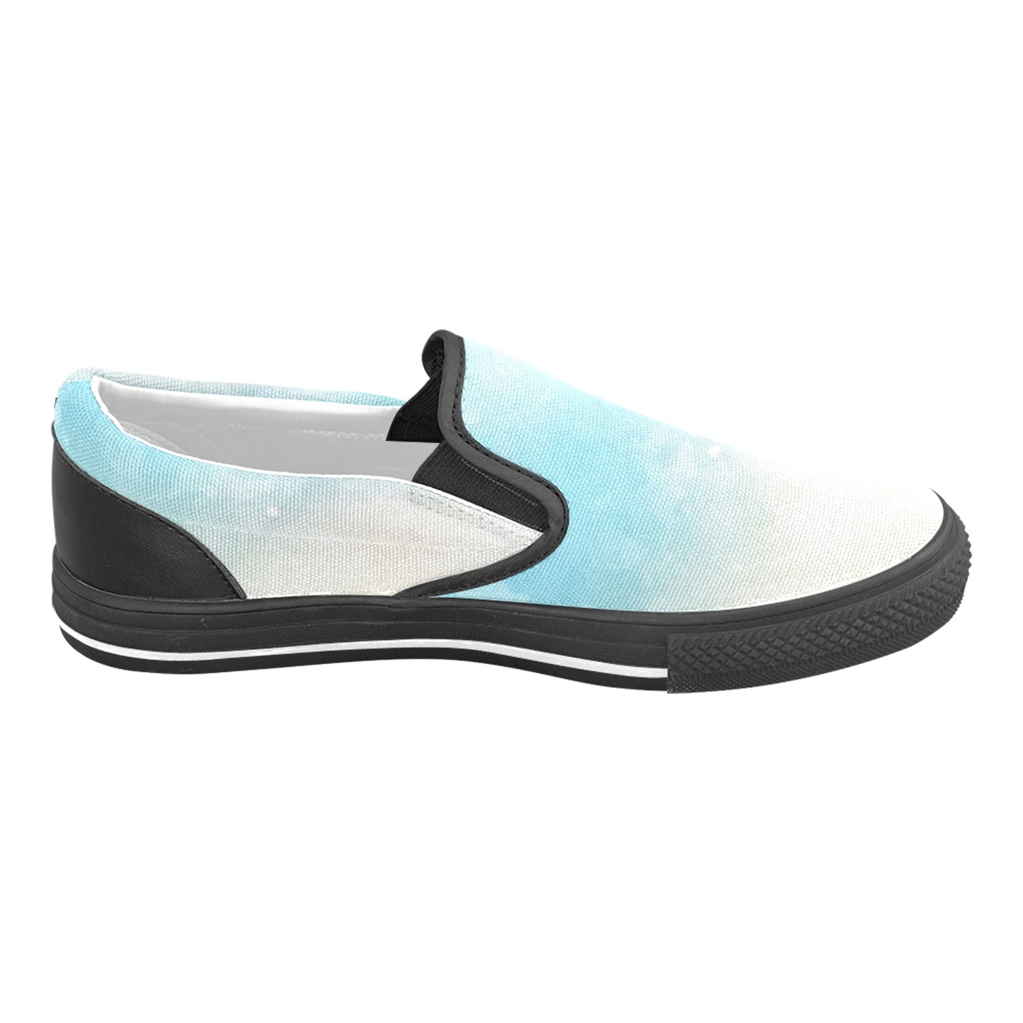 Bluish Men's Slip-on Shoes