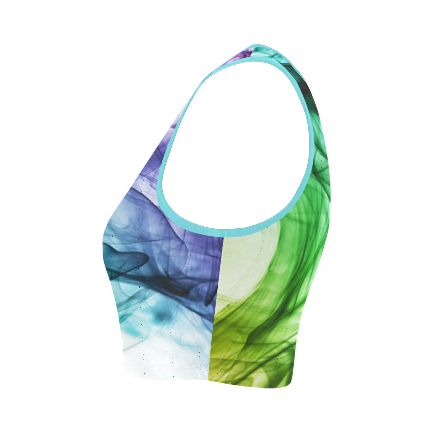 Color Whirl Women's Crop Top