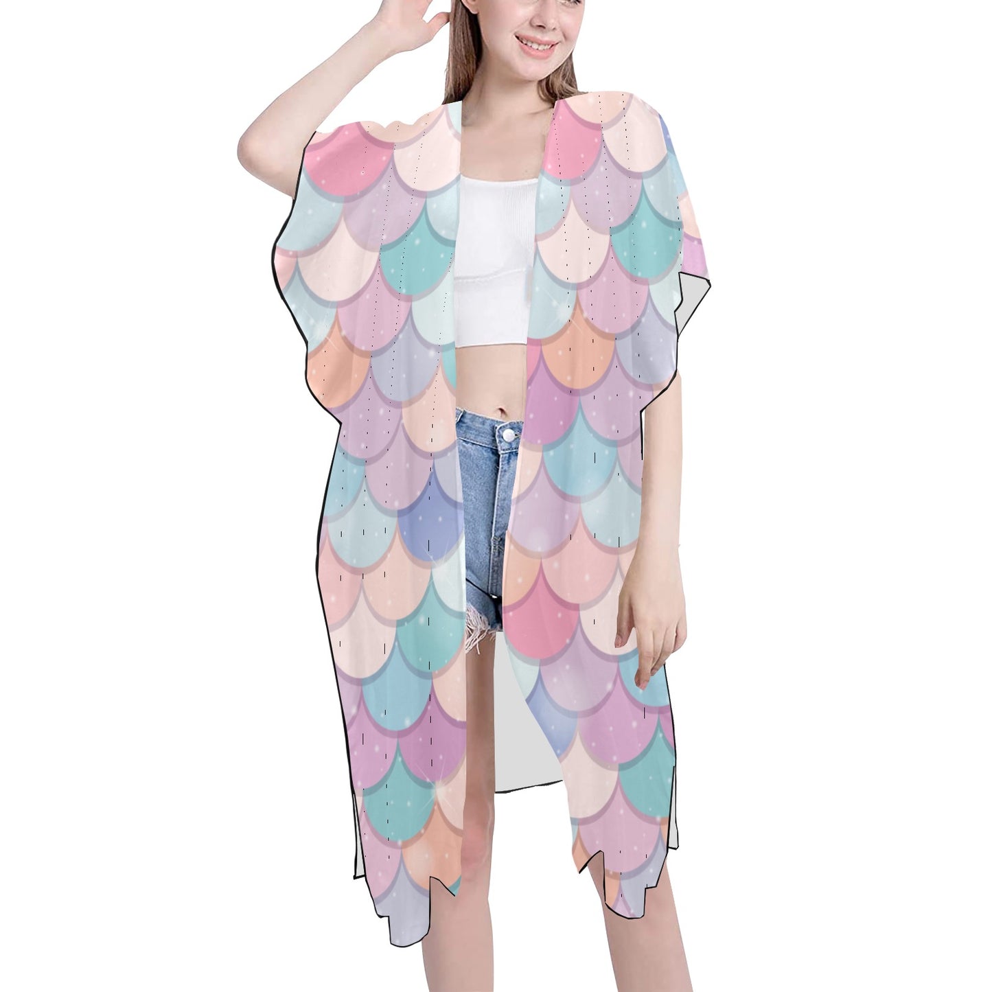 Mermaid Me Chiffon Cover Up