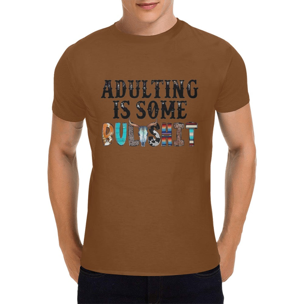 Adulting BS Men's T-Shirt