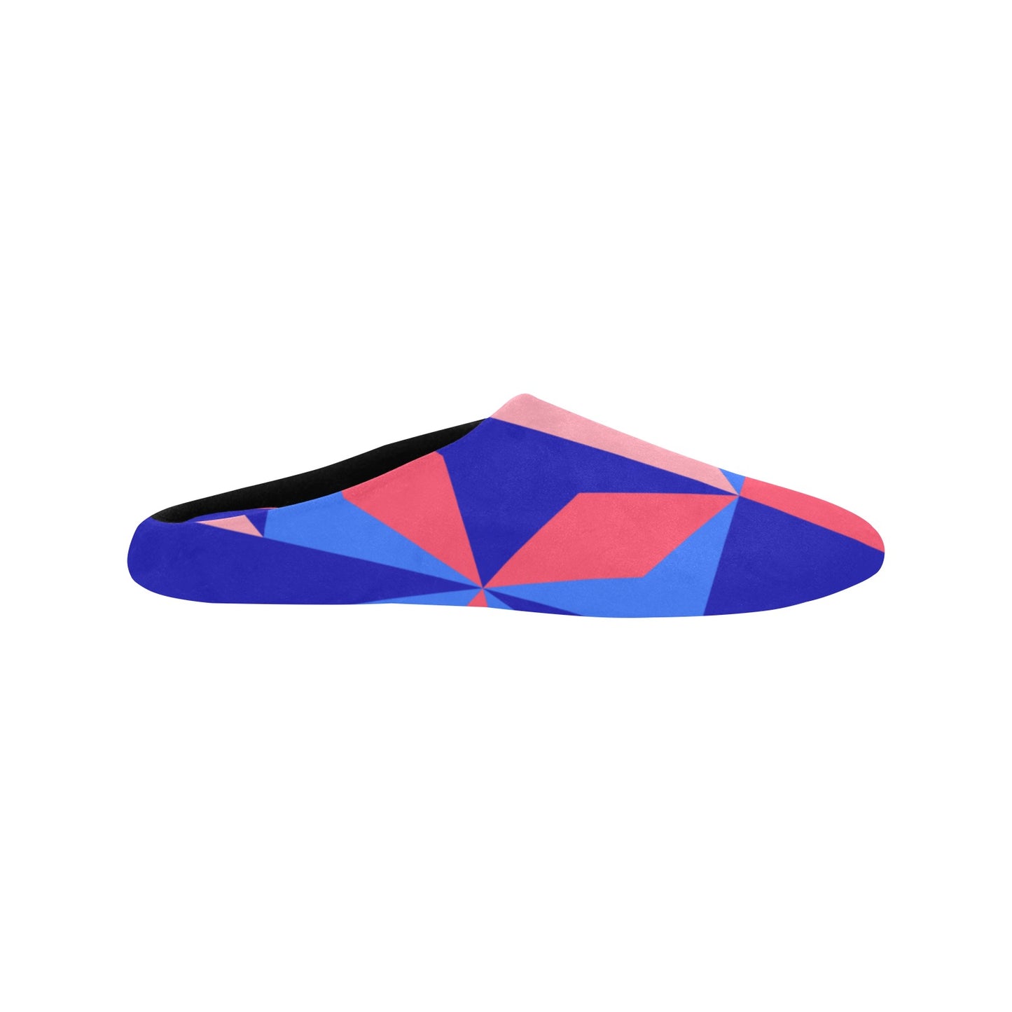 Colored Abstract Women's Non-Slip Cotton Slippers