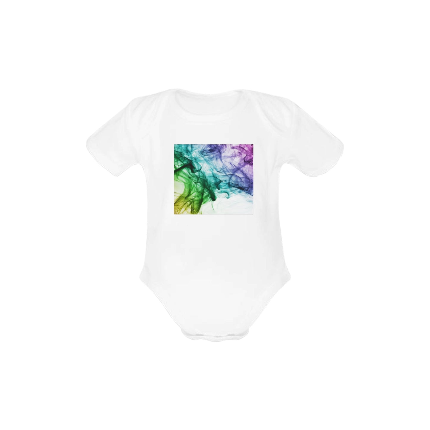 Color Whirl Baby Onesie