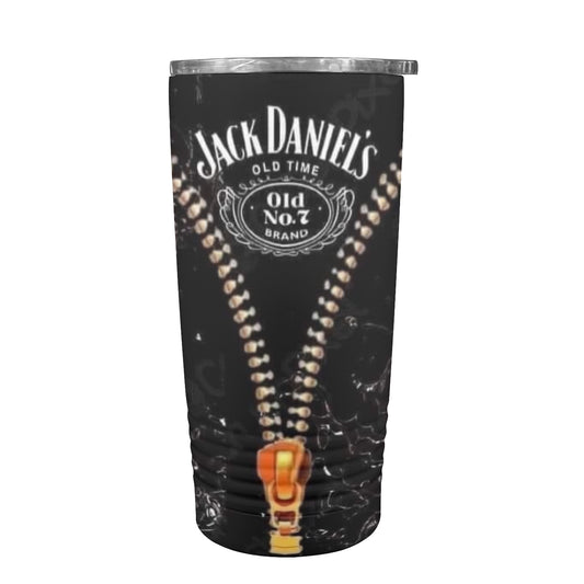 Jack Daniels 20oz Insulated Stainless Steel Mobile Tumbler