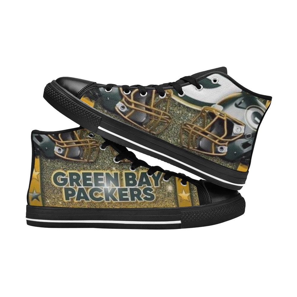 Green Bay Men's High Top Shoes