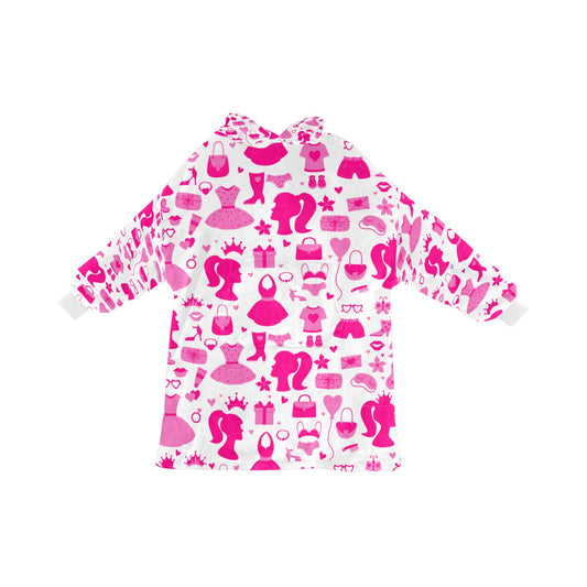 Barbie Blanket Hoodie for Kids