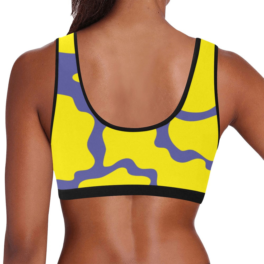 Laker Zazzle Women's Sports Bra