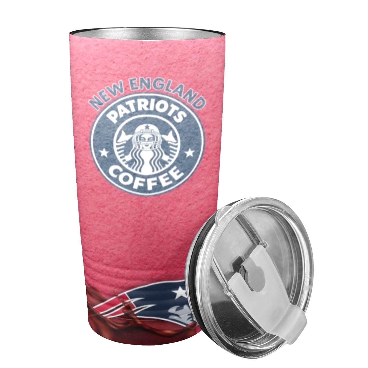 Patriots 20oz Insulated Stainless Steel Mobile Tumbler