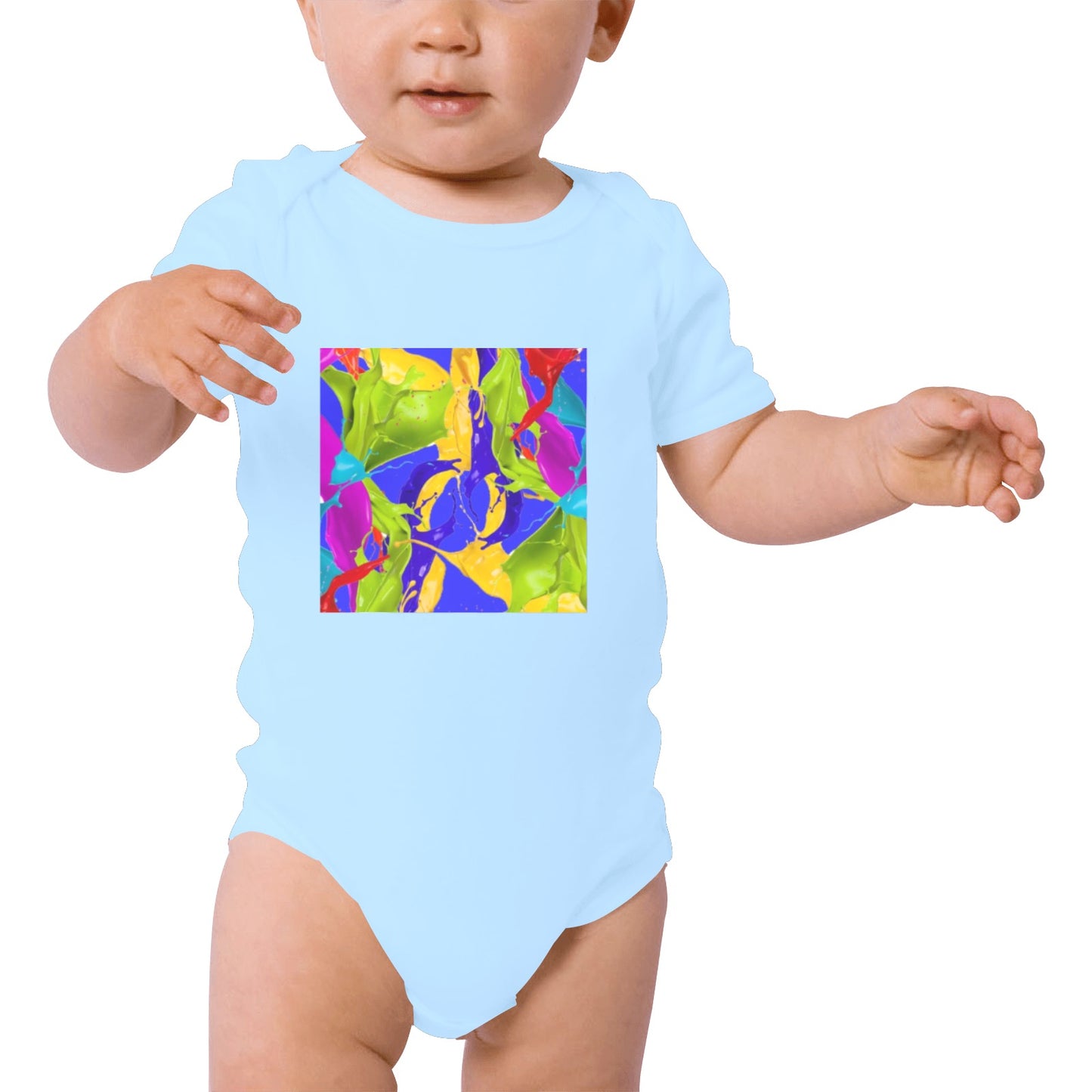 Color Mix Baby Onesie