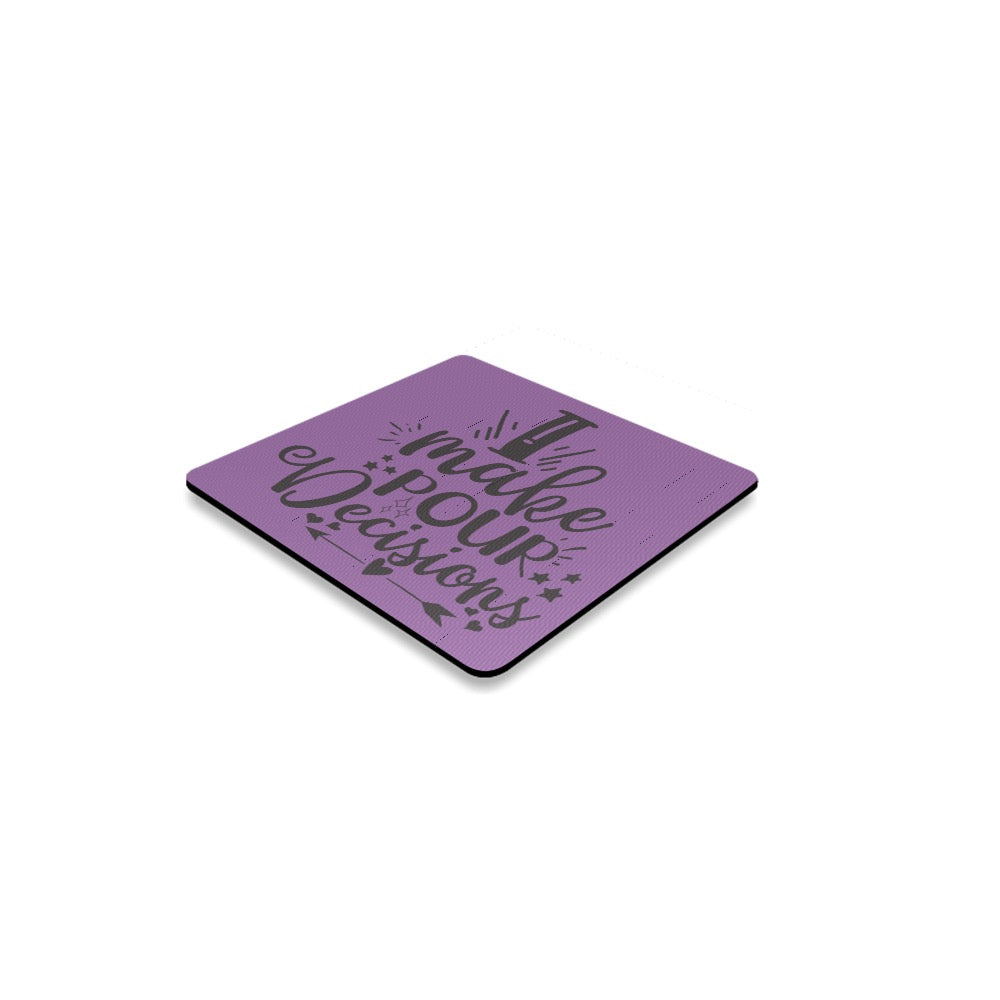 Pour Decisions Square Coaster