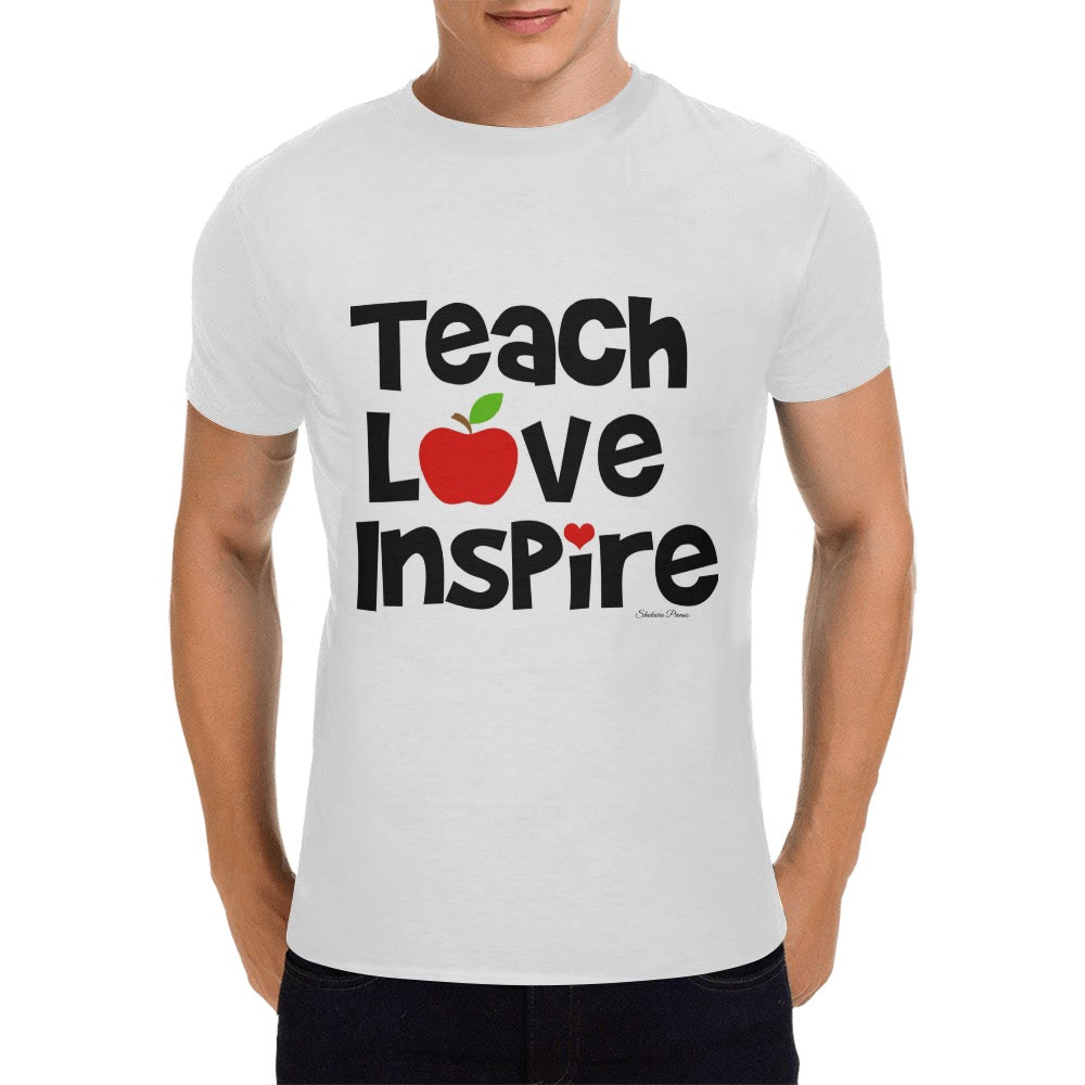 Teach, Love, Inspire Men's T-Shirt