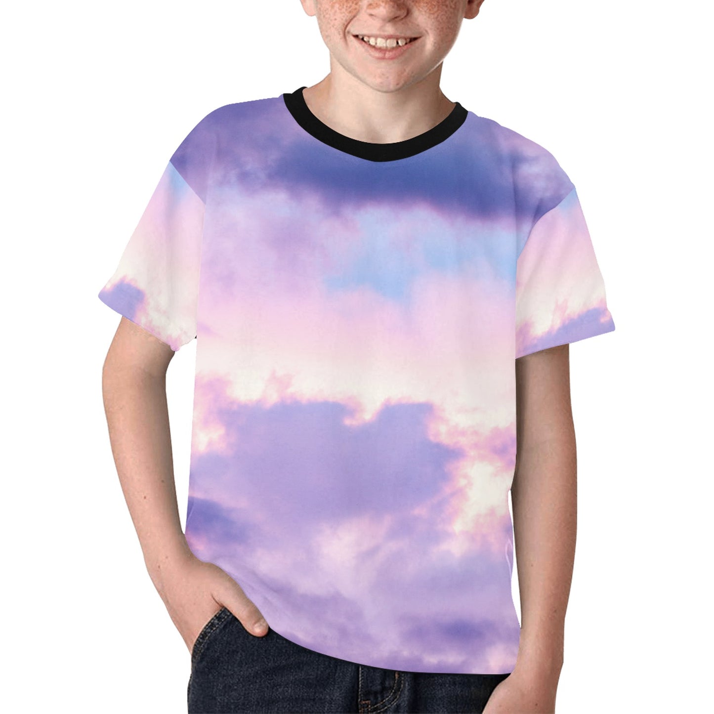 Pastel Skies Unisex T-shirt- Youth