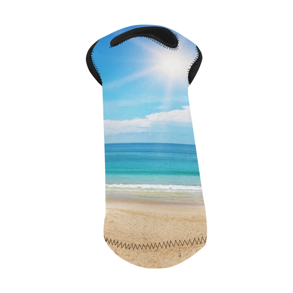 Beach Vibes Neoprene Wine Bag