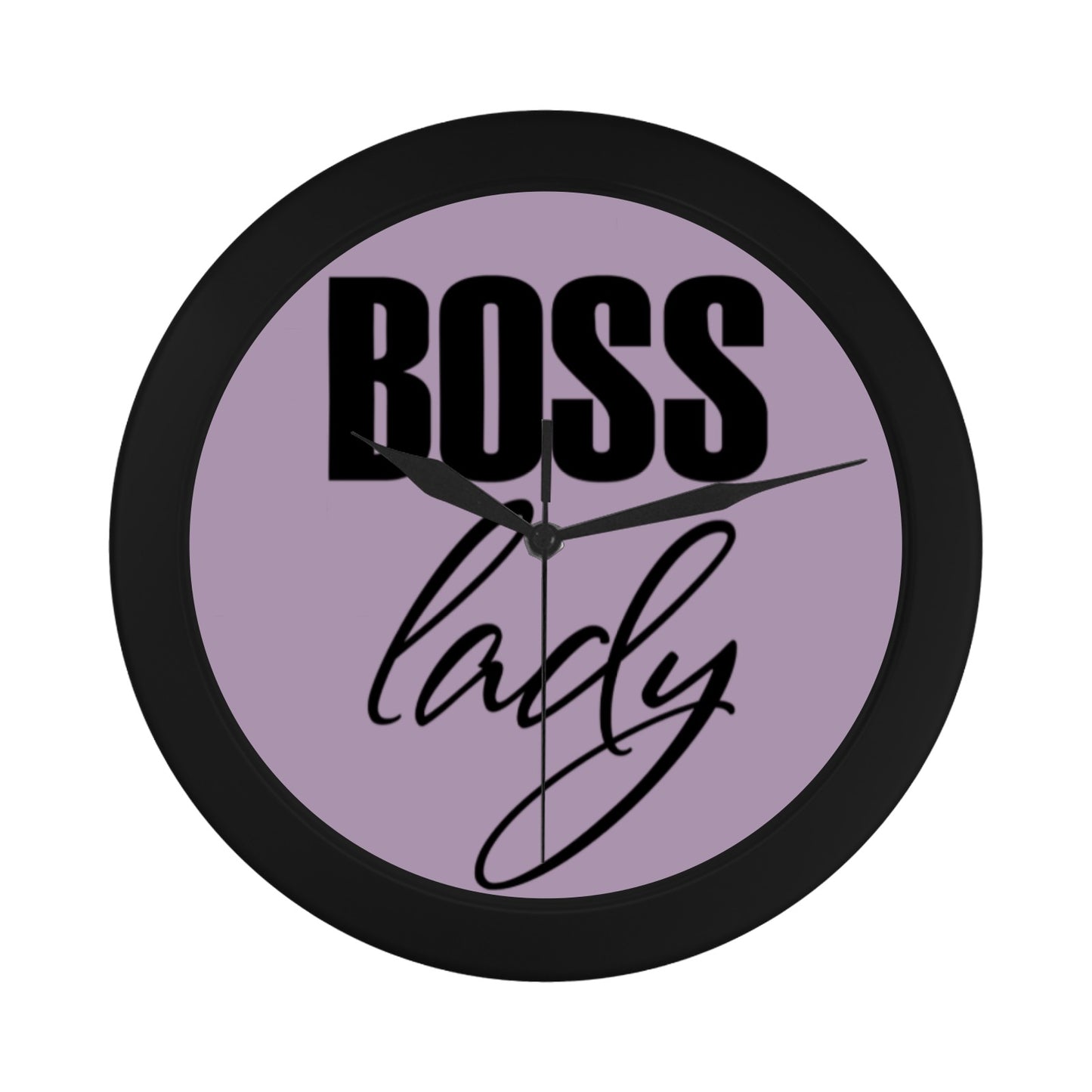 Boss Lady Circular Wall clock