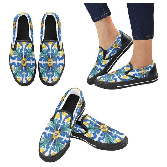 Mediterranean Women's Slip-on Shoes