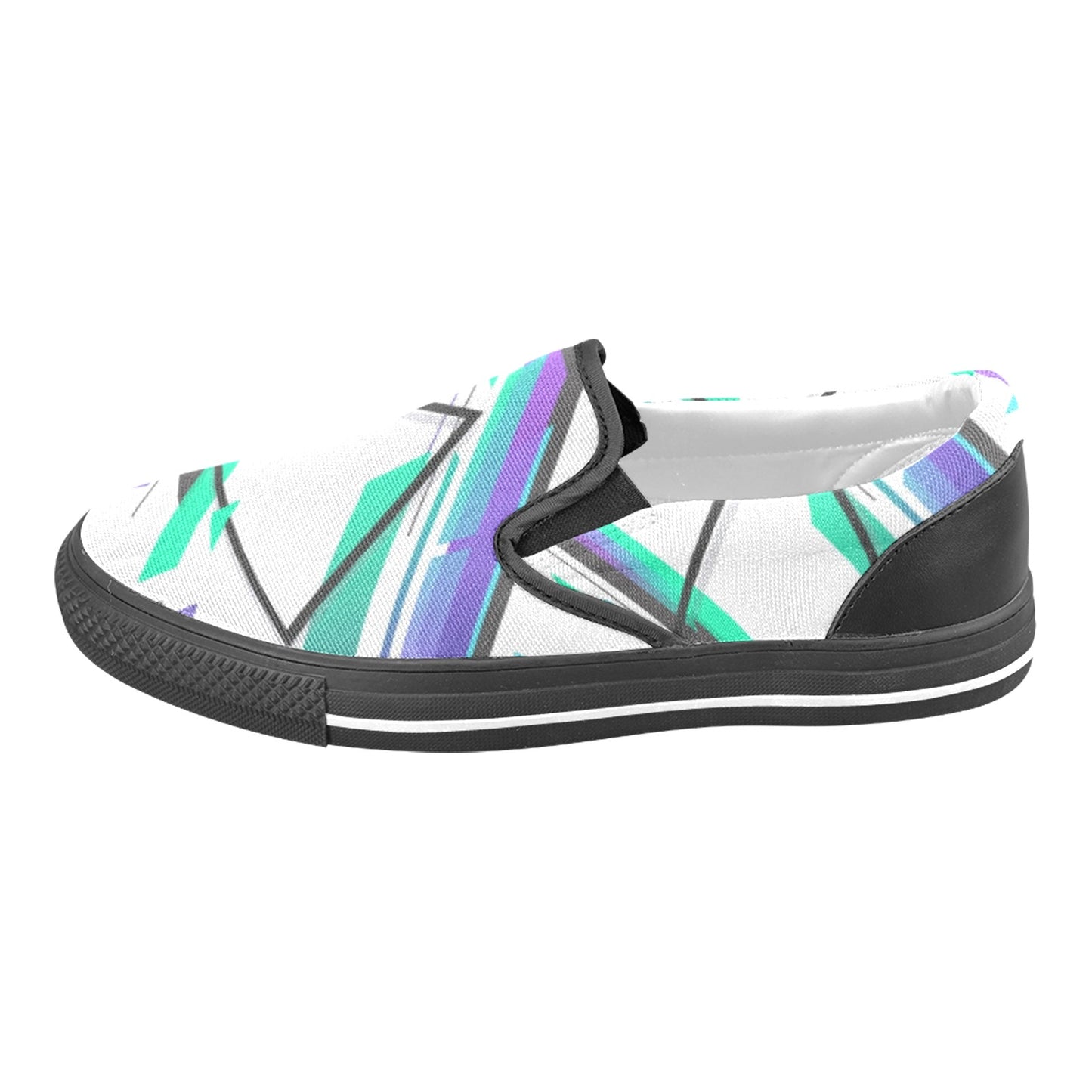 Retro Skate Women's Slip-on Shoes