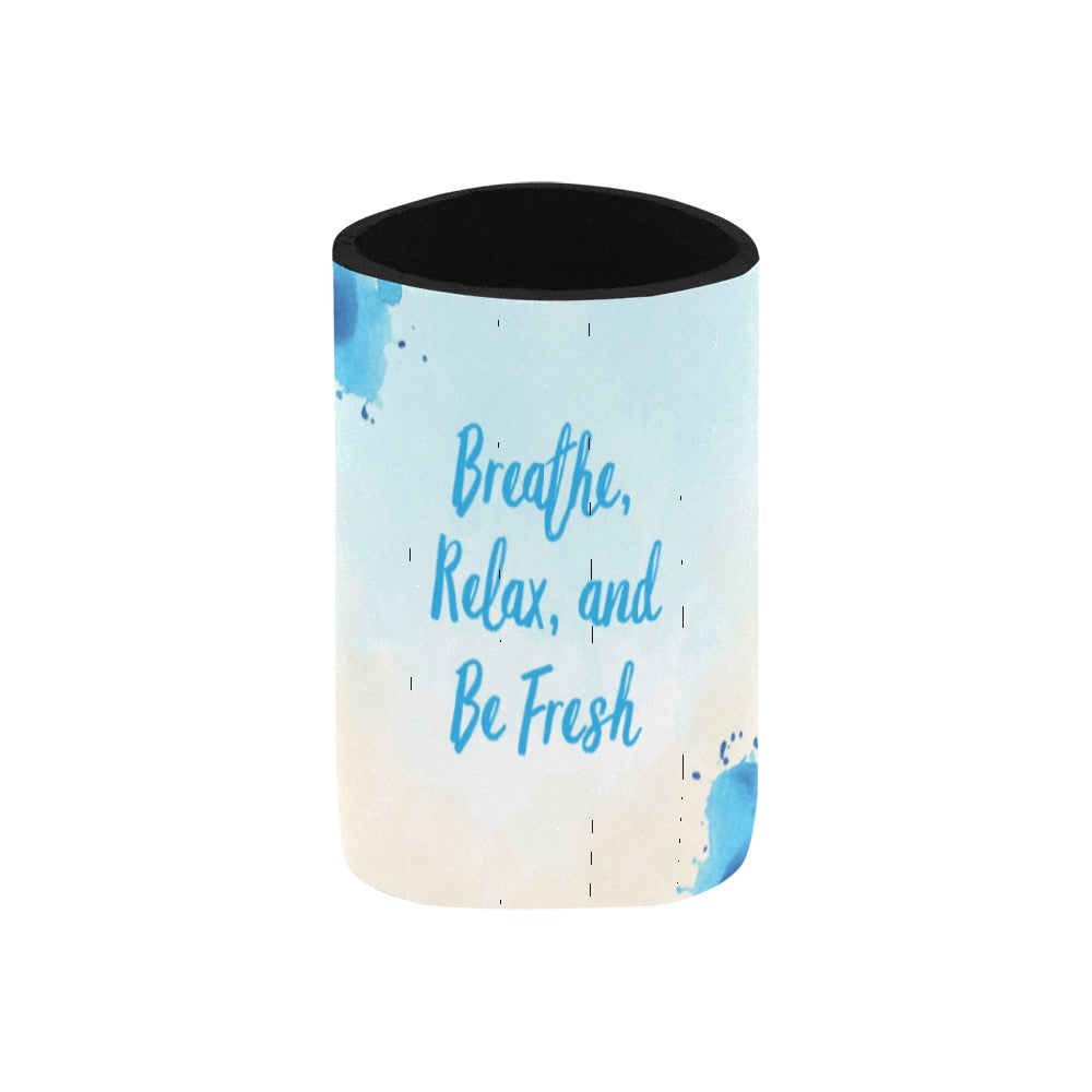 Breathe, Relax Neoprene Can Cooler